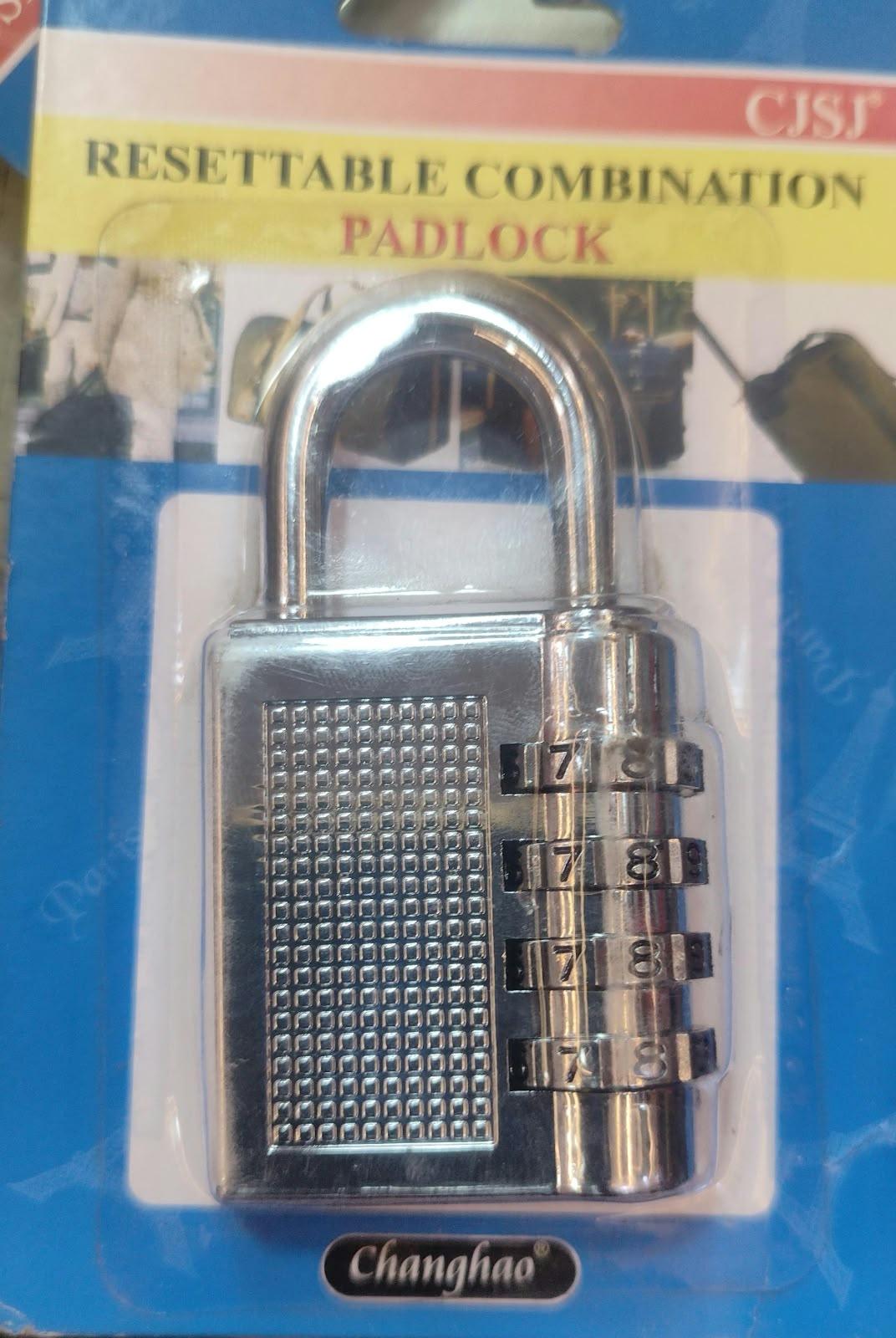 RESETTABLE PADLOCK - product media