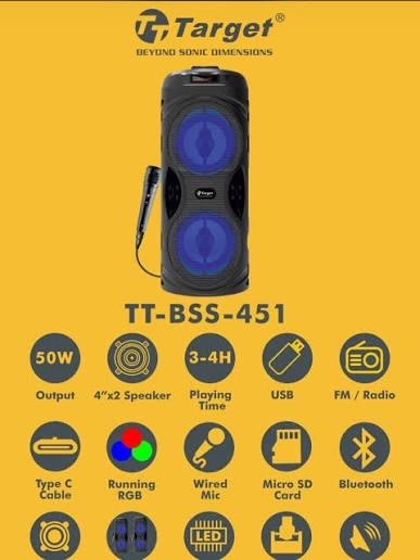 TARGET 451 SPEAKER - product media